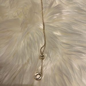 Amazon silver circles necklace